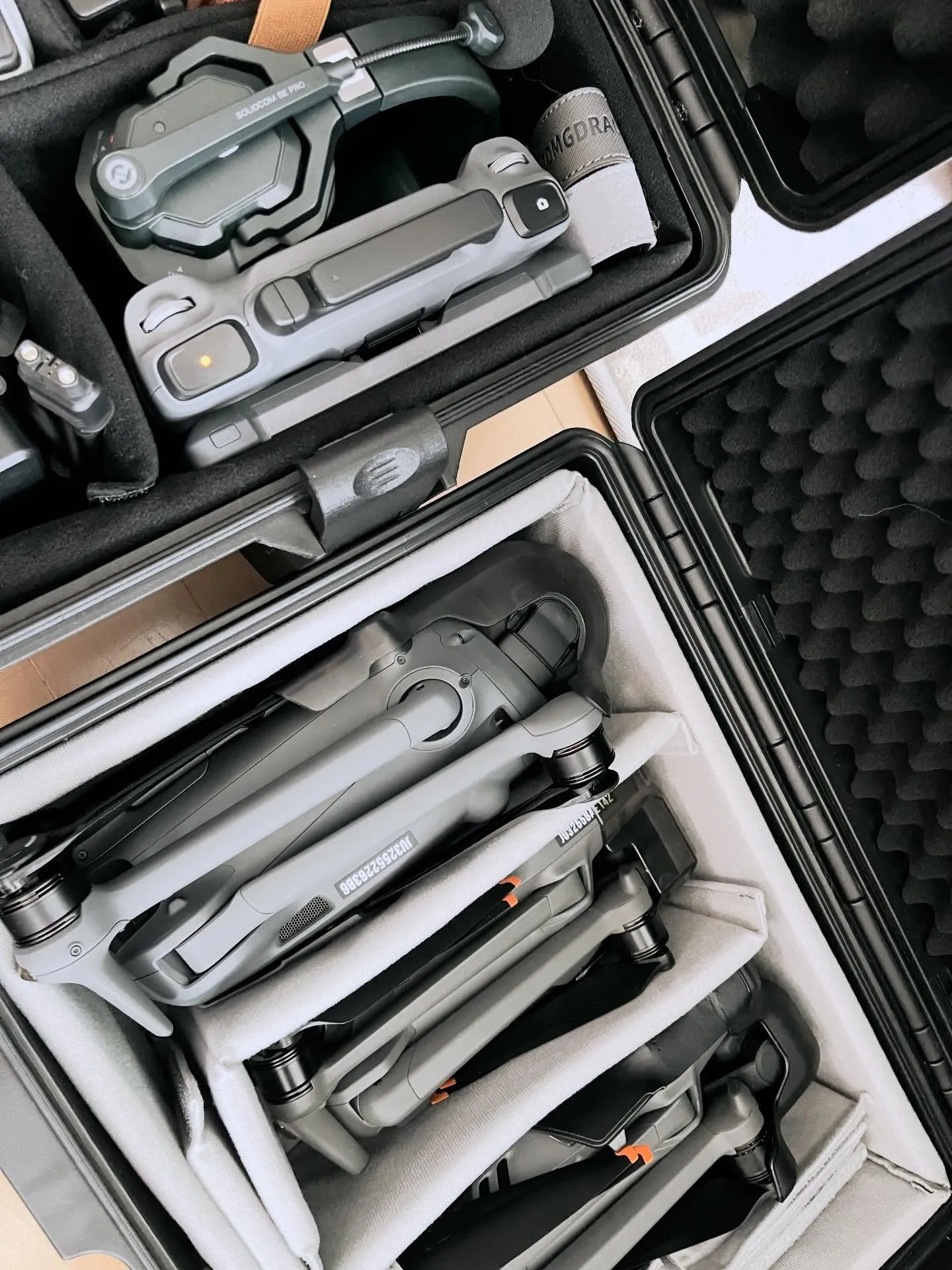 業務でのドローン撮影機材！