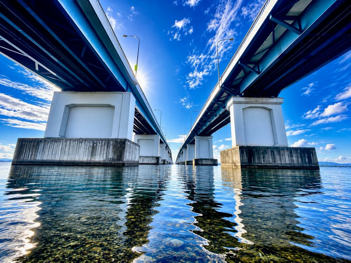 琵琶湖大橋！