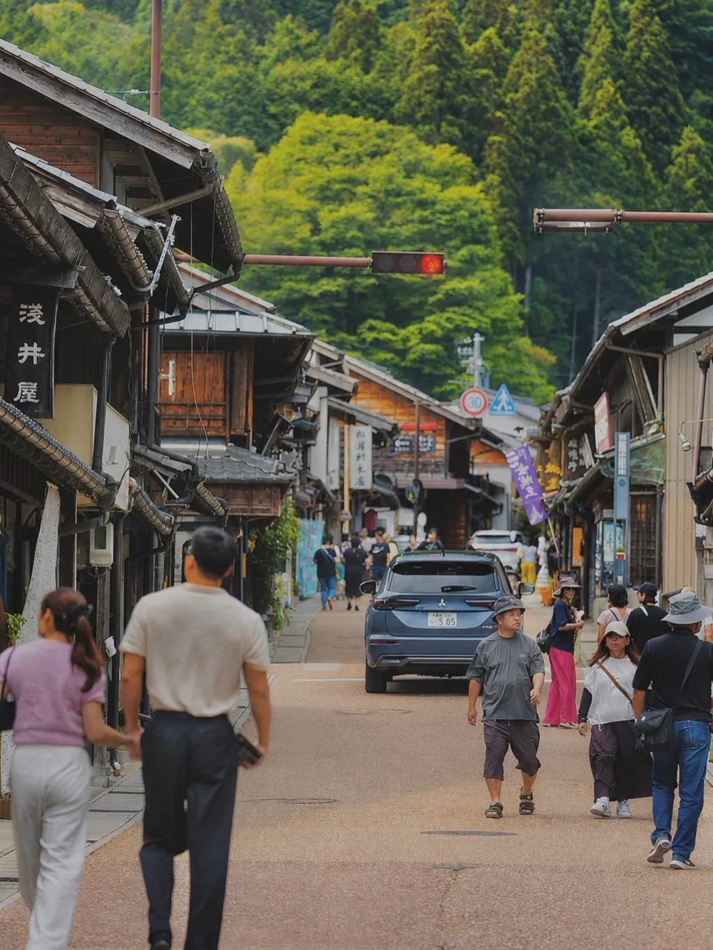 VIVANTのロケ地、岐阜県恵那市岩下城下町にて撮影！